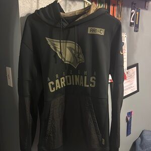 Arizona Cardinals Black Hoodie with Logo